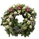 FINOM EMLÉKEK – ORCHIDEÁS GÖRÖG KOSZORÚ EXTRA DÍSZÍTÉSSEL